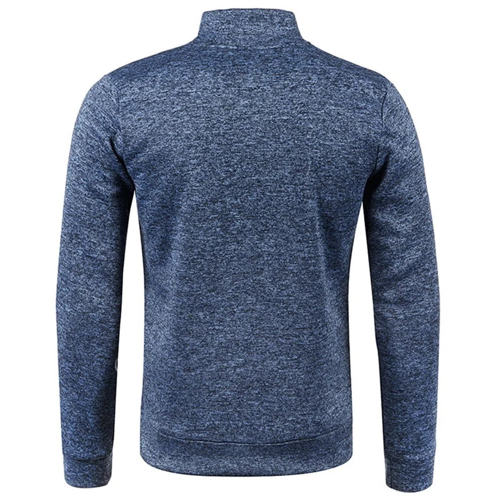 Funki Findz | Sweaters | Men's Zip Up Stand Collar Winter Jacket