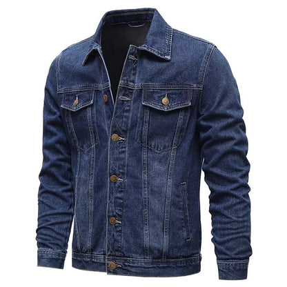 Funki Findz | Jackets | Men's Classic Denim Slim Fit Jacket 5XL