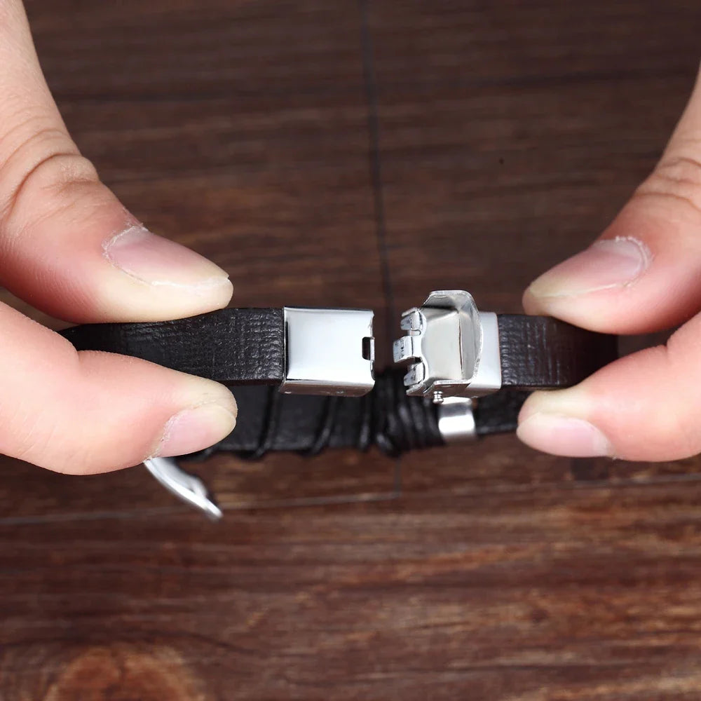 Funki Findz | Bracelets | Unisex Leather Infinity Symbol Bracelets