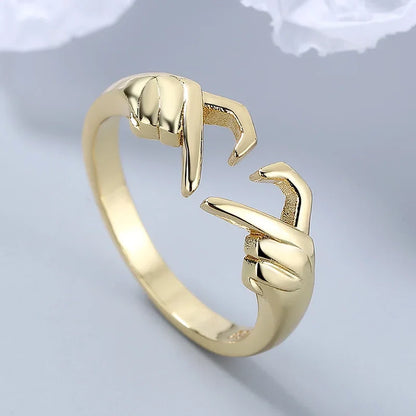 Funki Findz | Rings | Women's Love Heart Hand Gesture Ring