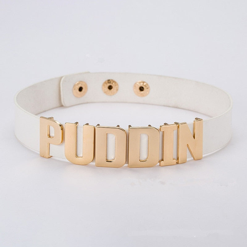 Funki Findz | Necklaces | Unisex Gothc Puddin Choker Necklace