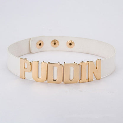 Funki Findz | Necklaces | Unisex Gothc Puddin Choker Necklace