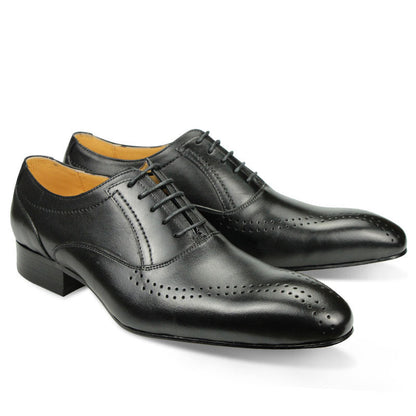 Funki Findz | Shoes | Men's Genuine Leather Brogue Shoes