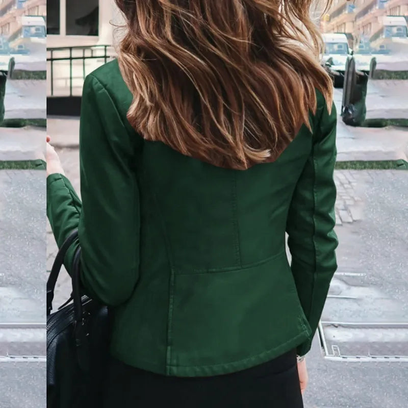 Funki Findz | Jackets | Women's Slim Fit Faux Leather Jackets