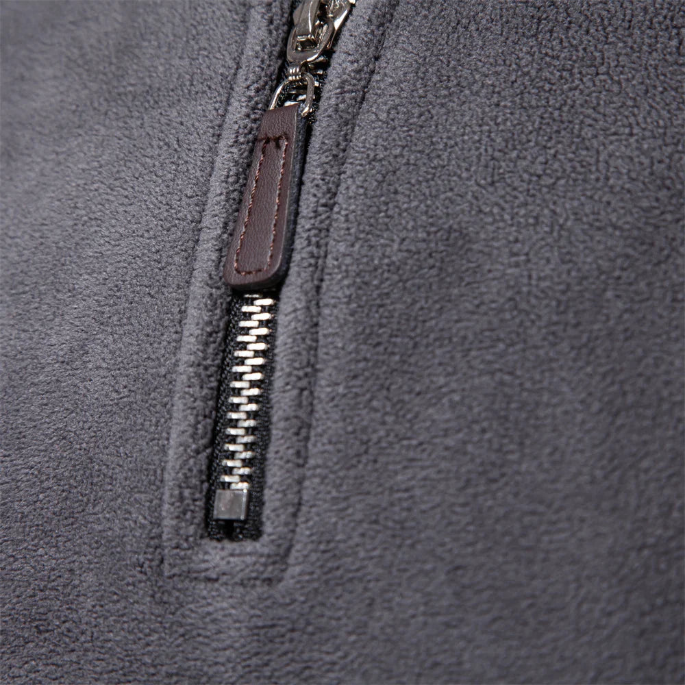 Funki Findz | Sweaters | Men's Warm Mock Neck Fleece Pullover