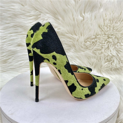 Funki Findz | Shoes | Women's High Animal Print Stilettos | Flock