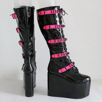 Funki Findz | Boots | Women's Super High Custom Platform Boot