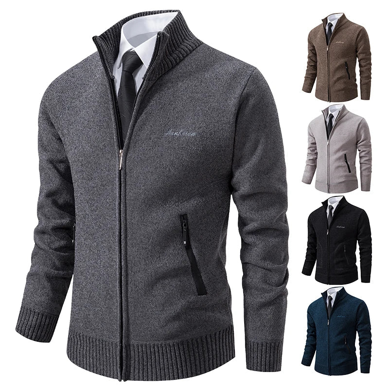 Funki Findz | Sweaters | Men's Casual Stand Up Collar Cardigans