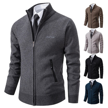Funki Findz | Sweaters | Men's Casual Stand Up Collar Cardigans