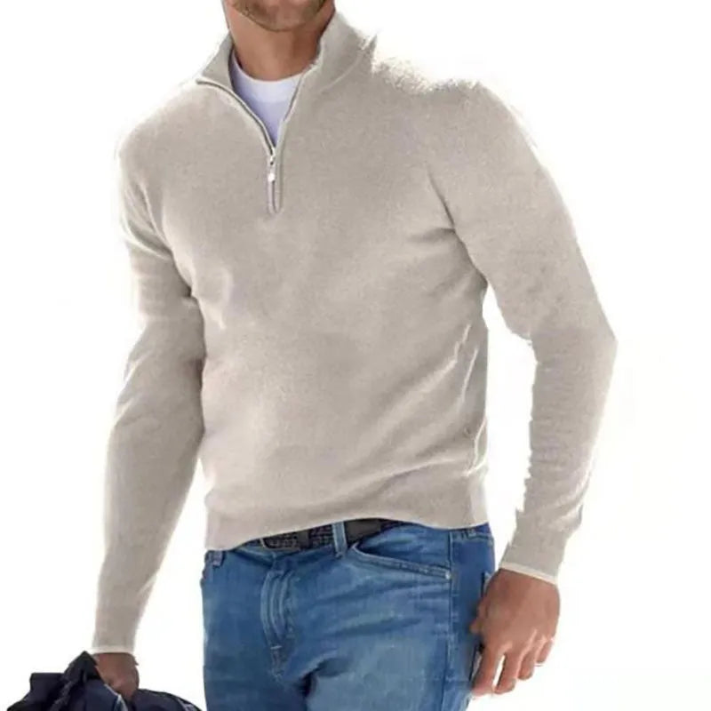 Funki Findz | Sweaters | Men's Slim Fit V-neck Casual Pullover