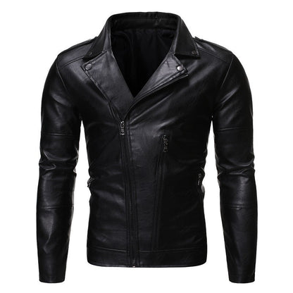 Funki Findz | Jackets | Men's Women's PU Leather Slim Jacket