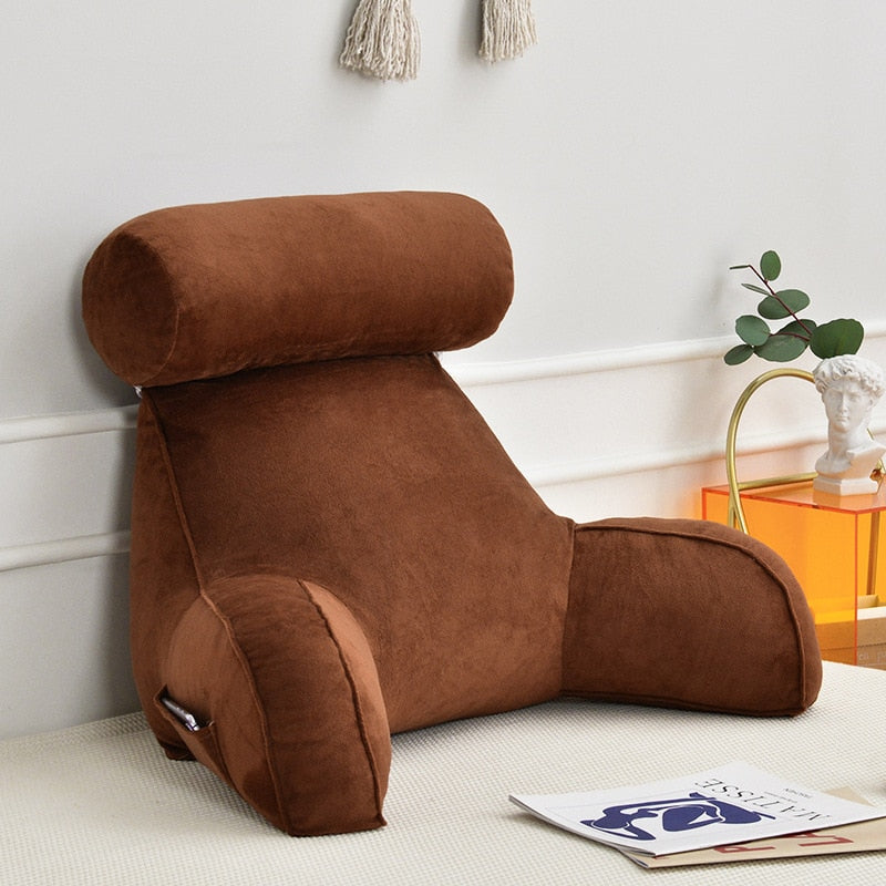 Funki Findz | Pillows | Soft Backrest Reading Pillow with Arm Rest