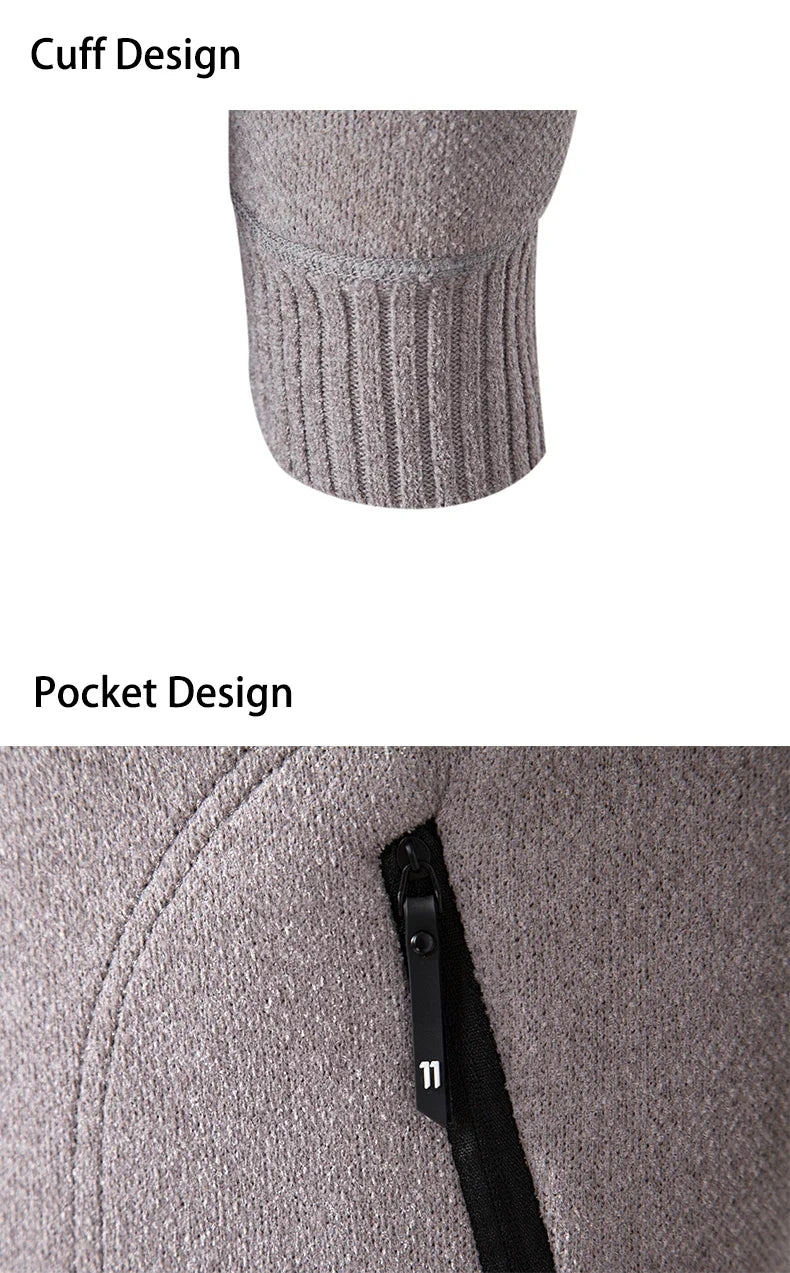 Funki Findz | Sweaters | Men's Casual Stand Up Collar Cardigans