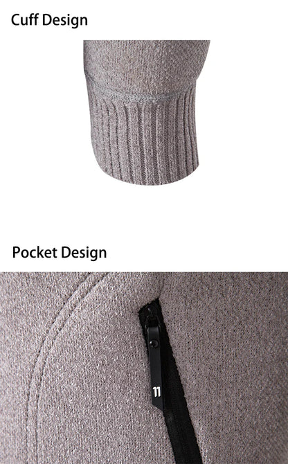 Funki Findz | Sweaters | Men's Casual Stand Up Collar Cardigans