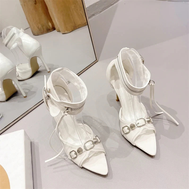 Funki Findz | Shoes | Women's Super High Zipper Strap Sandals