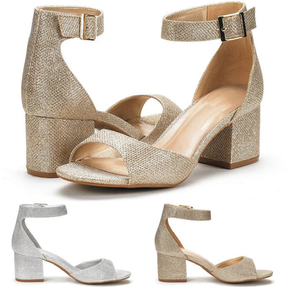 Funki Findz | Shoes | Women's Shimmery Gold Silver Sandals