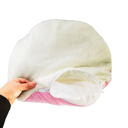 Funki Findz | Pet Beds | Cat Beds | Cozy Sweet Pink Cave House