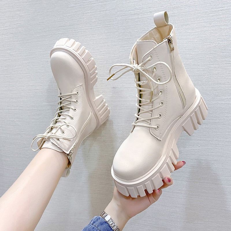 Funki Findz | Boots | Women's Gothic Punk Chunky Platform Boot