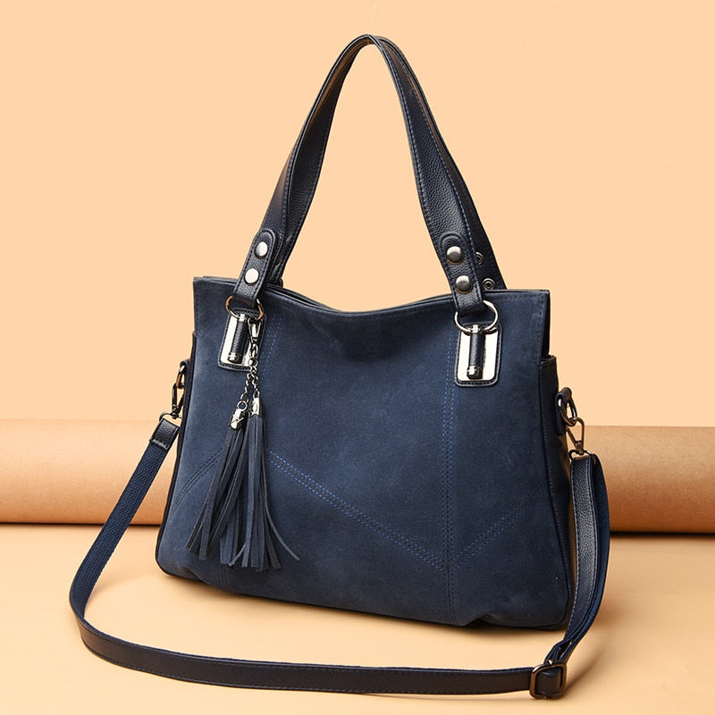 Funki Findz | Bags | Handbags | Women's Suede Shoulder Bag