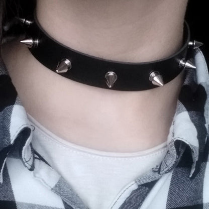 Funki Findz | Necklaces | Women's Black Goth Choker Necklace