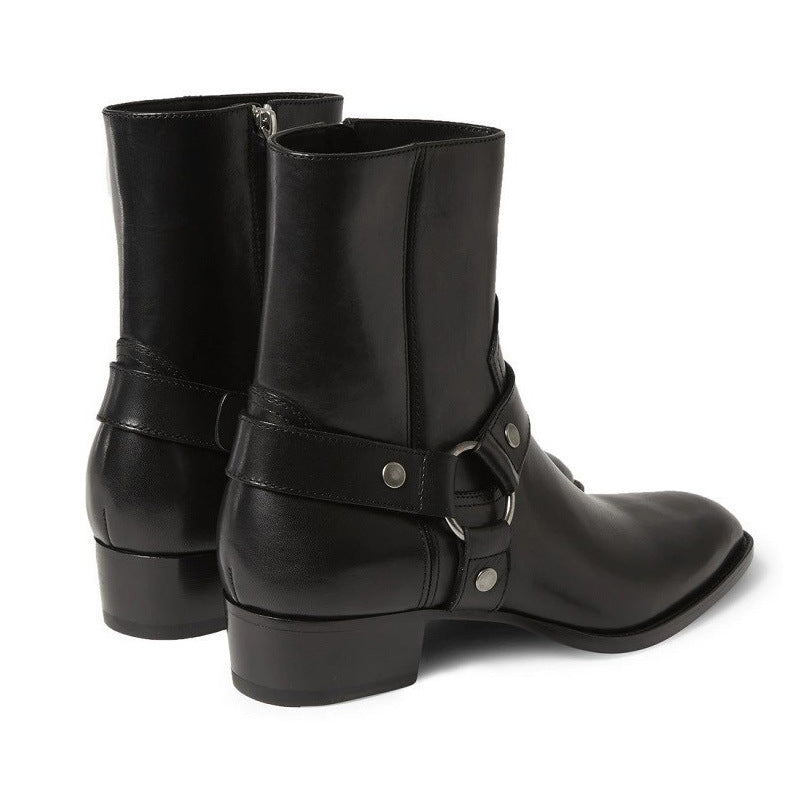 Funki Findz | Boots | Men's Vintage Chelsea Boots | Real Leather