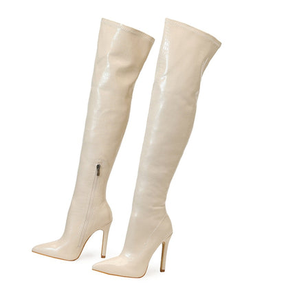 Funki Findz | Boots | Women's Over-the-Knee High Stiletto Boots