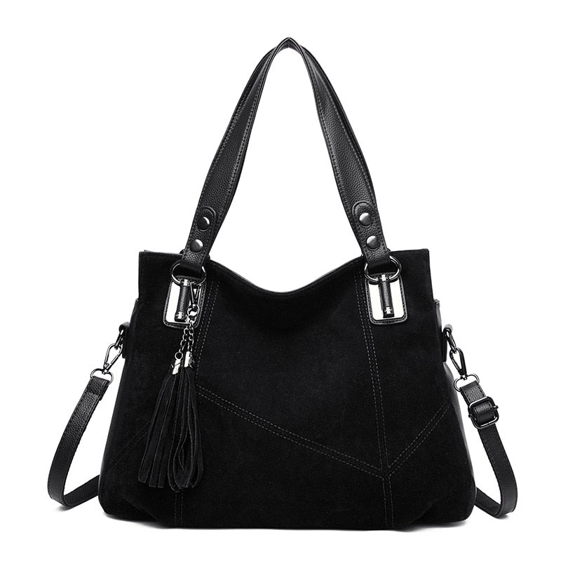 Funki Findz | Bags | Handbags | Women's Suede Shoulder Bag