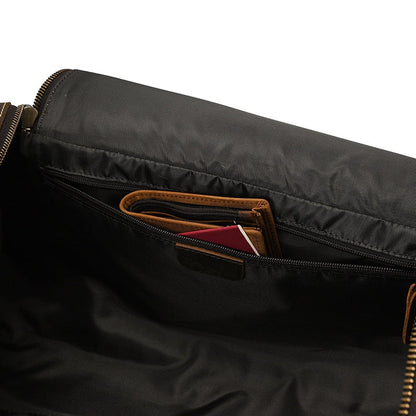 Funki Findz | Bags | Travel Bags | Men's Leather Overnight Bag