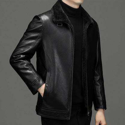 Funki Findz | Jackets | Men's Real Leather Fleece Lined Jackets