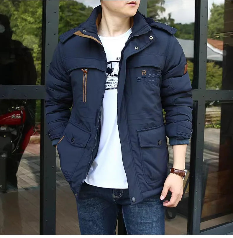 Funki Findz | Jackets | Men's Winter Hooded Windbreaker Parka