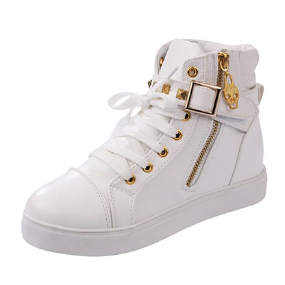 Funki Findz | Boots | Women's Zip Buckle Ankle Boot Sneakers