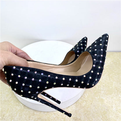 Funki Findz | Shoes | Women's Beaded Crystal Luxury Stilettos