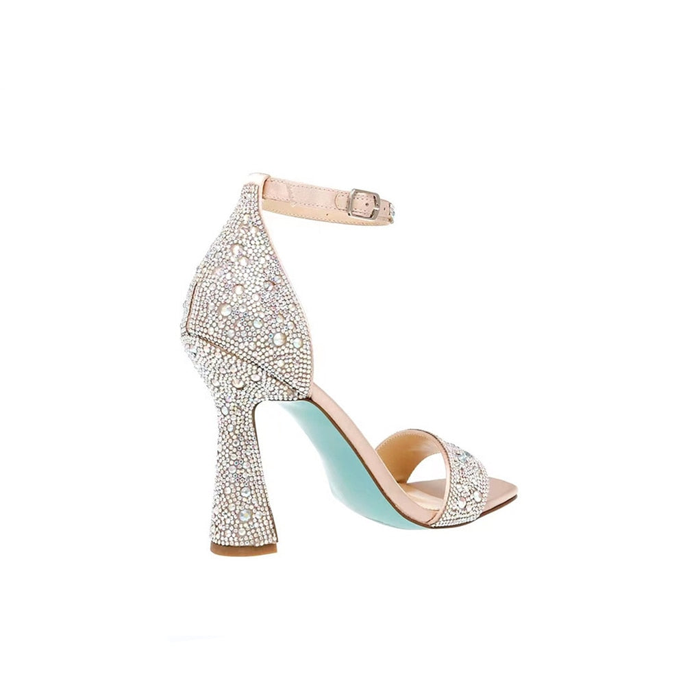 Funki Findz | Shoes | Women's Rhinestone High Bling Sandals