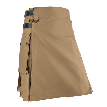 Funki Findz | Skirts | Men's Gothic Punk Pleated Cargo Utility Kilts