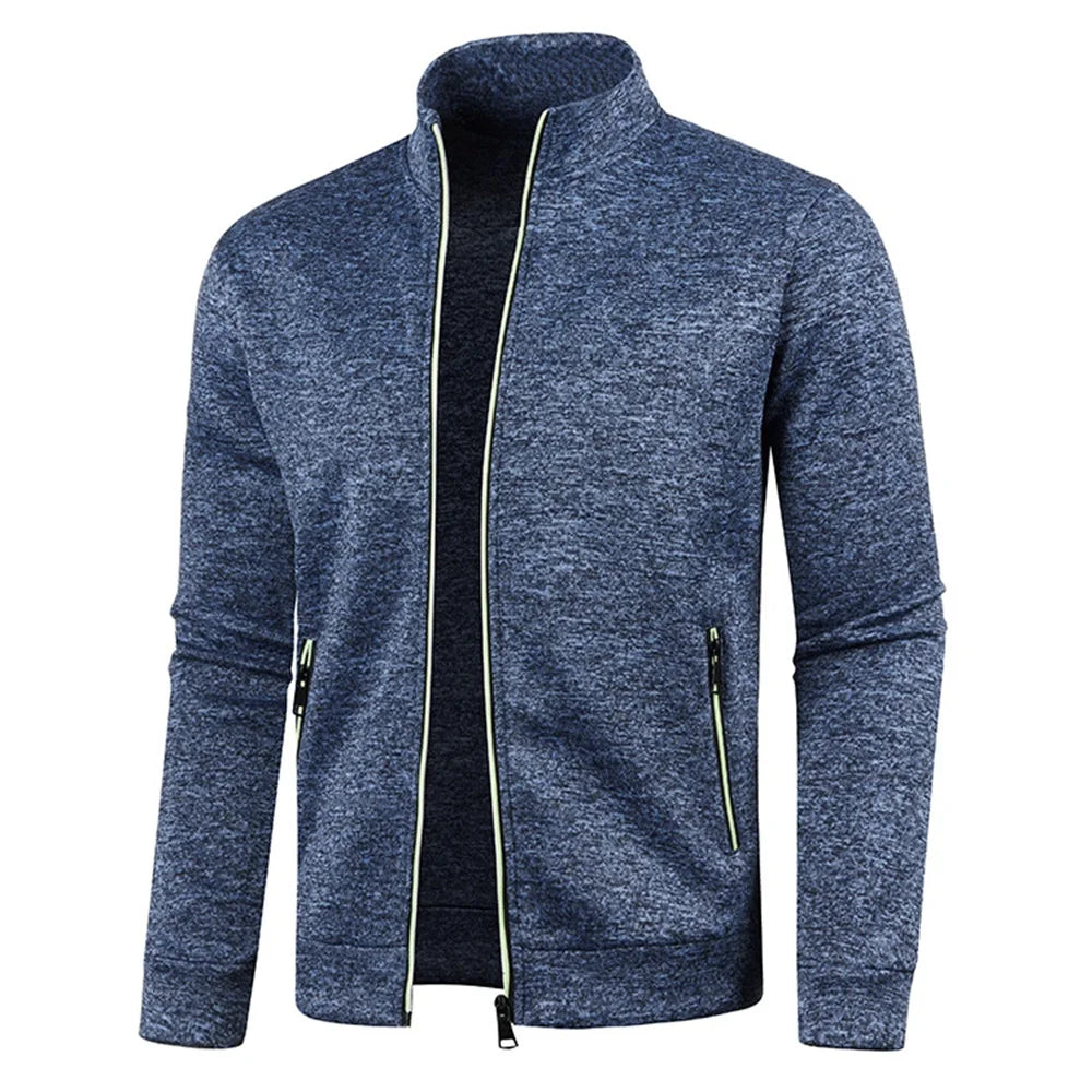 Funki Findz | Sweaters | Men's Zip Up Stand Collar Winter Jacket