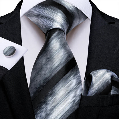 Funki Findz | Neckties | Men's Premium Fashion Silk 3Pcs Tie Set