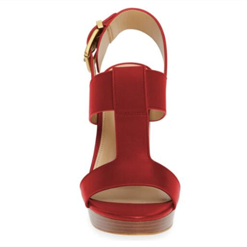 Funki Findz | Shoes | Women's Chunky High Heel Custom Sandals