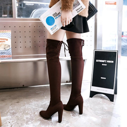 Funki Findz | Boots | Women's Over-the-Knee High Chelsea Boot