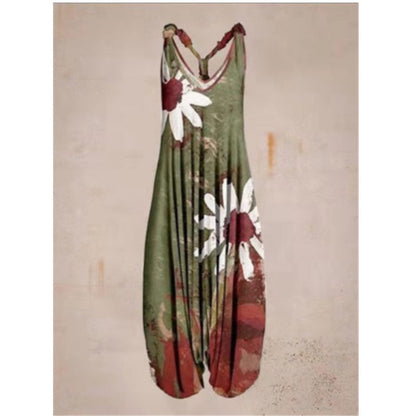 Funki Findz | Pants | Women's Casual Loose Romper Jumpsuit