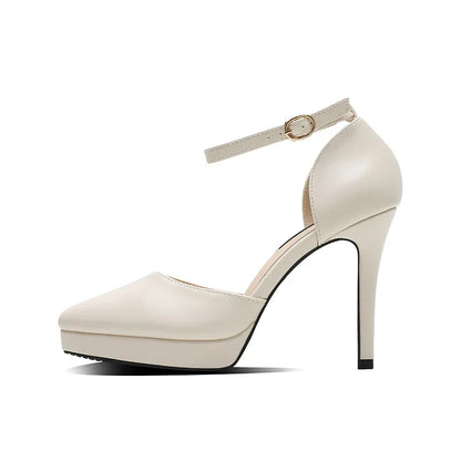 Funki Findz | Shoes | Women's Buckle Strap Formal Dress Shoes