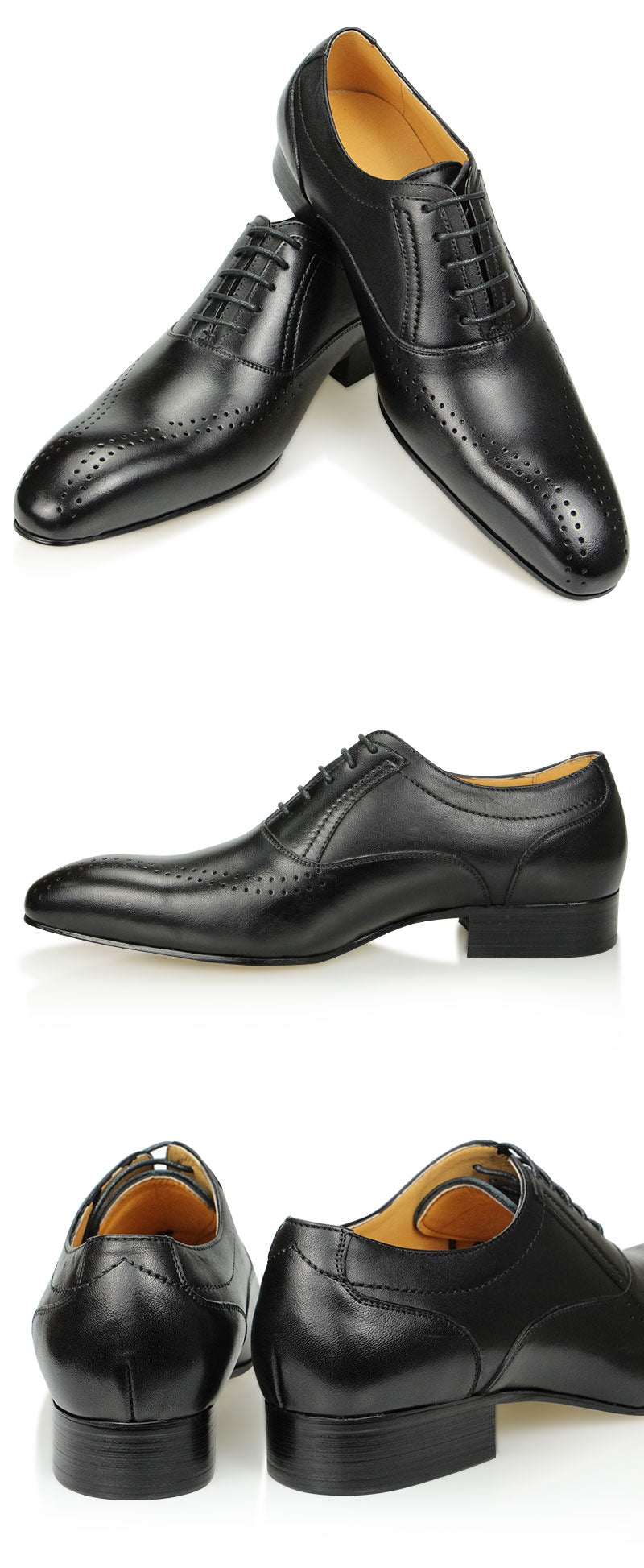 Funki Findz | Shoes | Men's Genuine Leather Brogue Shoes