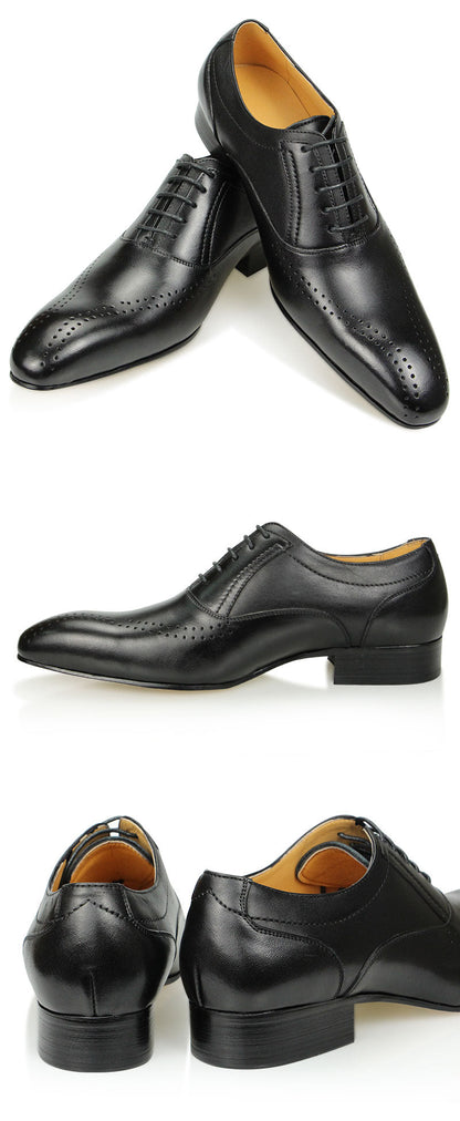 Funki Findz | Shoes | Men's Genuine Leather Brogue Shoes