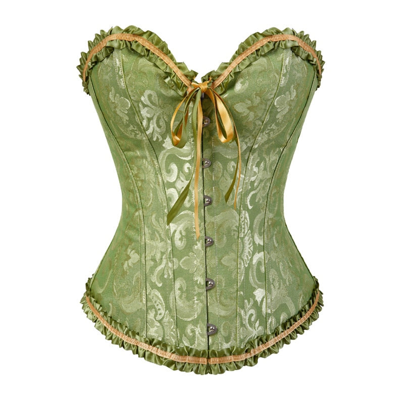 Funki Findz | Lingerie | Women's Pretty Overbust Corset | Bustier