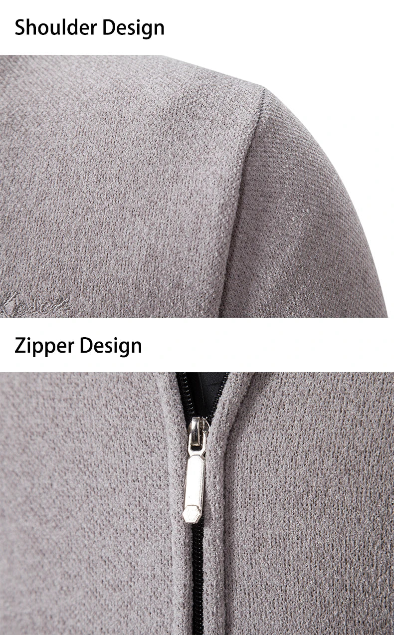 Funki Findz | Sweaters | Men's Casual Stand Up Collar Cardigans
