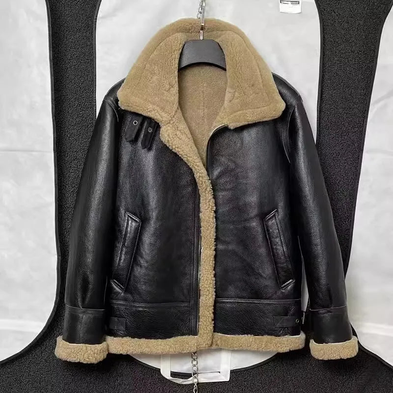 Funki Findz | Jackets | Men's Genuine Leather Sheepskin Jacket