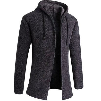 Funki Findz | Jackets | Men's Cashmere Zip Up Hooded Sweater
