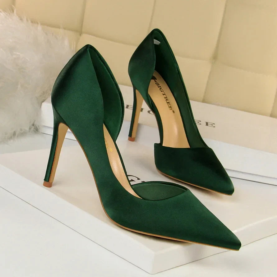 Funki Findz | Shoes | Women's Satin Wedding Party Stilettos