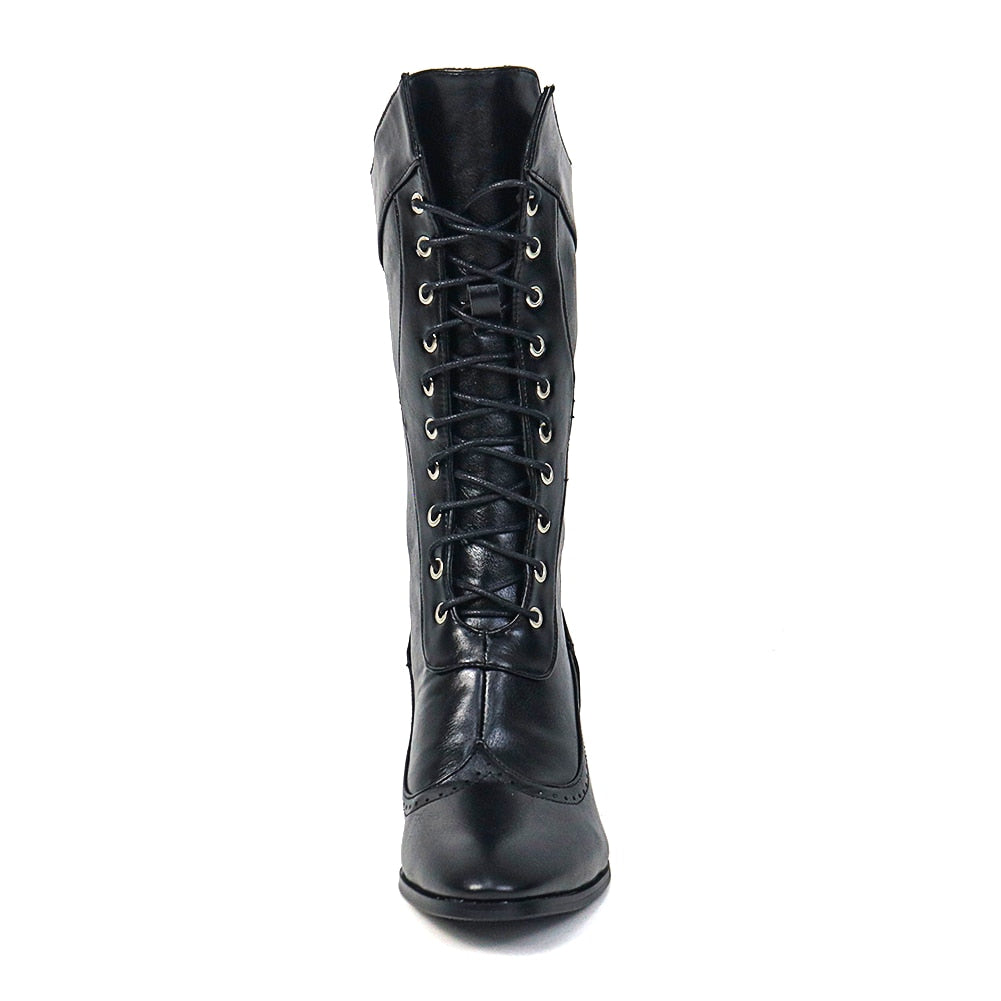 Funki Findz | Boots | Women's Victorian Style Lace Up Boots
