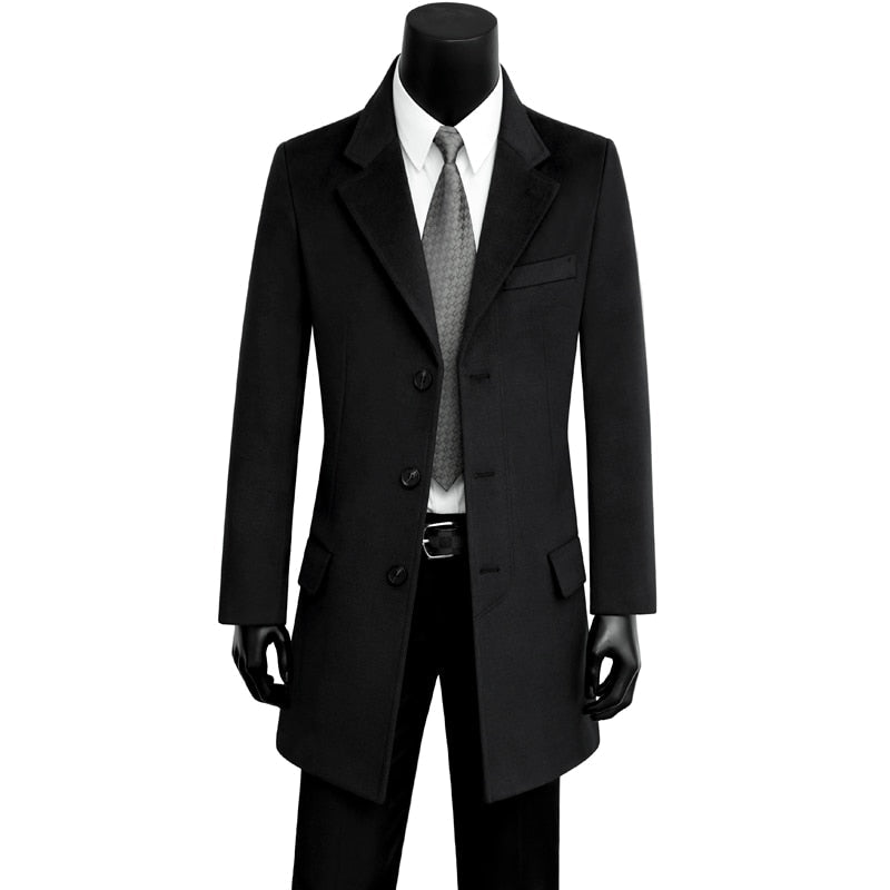 Funki Findz | Jackets | Men's Premium Wool Blend Tailored Coats