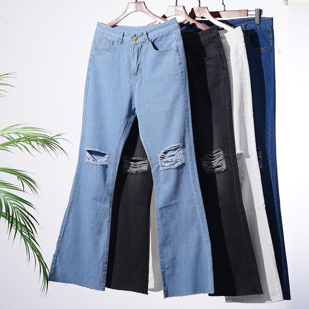 Funki Findz | Pants | Women's Vintage Ripped Bell Bottom Jeans